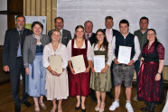Ehrung der Prüfungsbesten