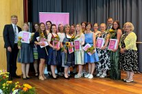Freigesprochene Hauswirtschafterinnen.