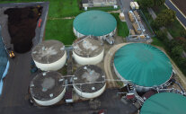 Die Biogasanlage der Bioenergie Reimlingen erzeugt Biomethan.