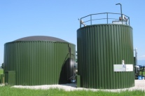 Fermenter einer Biogasanlage